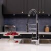 flöde böjig | Multiuse Style 3 in 1 Instant Boiling Tap with Flexi Spray | Polished Chrome Finish