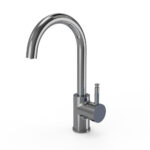 flöde Solo | Single Lever 3 in 1 Instant Boiling Tap | Polished Chrome Finish