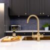 flöde svan | 3 in 1 Instant Boiling Tap | Brushed Brass Finish