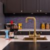 flöde Kyld 4 in 1 Instant Boiling & Cold Water Tap with Filtered Chilled Water | Brushed Brass Finish