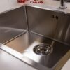 Möckeln | Single Bowl Undermounted Sink 540x440x205 | Brushed Steel