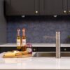 flöde Anka | Single Lever Kitchen Tap | Mono Design | Brushed Steel Finish