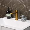 Eslov | Mono Basin Mixer Tap | Brushed Brass