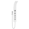 Lulia | Thermostatic Shower Panel | Including 3 Inset Body Jets | White