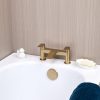 Falun - Bath Filler - Brushed Brass