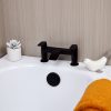 Falun - Bath Filler - Matt Black