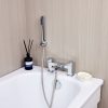 Bolmen | Bath Shower Mixer | Including Handset and Holder | Chrome