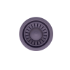 Basket Strainer Kitchen Sink Waste | Round & Rectangular Overflow Plates | Gun Metal Finish