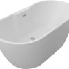 Leon Freestanding 1550x745x580mm 0TH Bath - White
