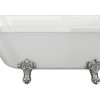 Matteo Freestanding 1500x750x650mm 2TH Corner Bath w/Feet