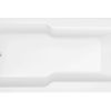 Theo Straight 1700x750x550mm 0TH "C" Shower Bath w/Legs