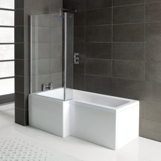 L-Shape Single End 1700x700-850x410mm 0TH Bath Only (LH)