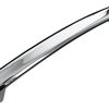 170mm Chunky D-Shape Handle - Chrome
