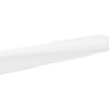 Malte 605mm Laminate Worktop - White Gloss