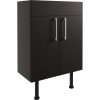 Juni 600mm Basin Unit - Matt Graphite Grey