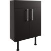 Juni 600mm Slim Basin Unit - Matt Graphite Grey