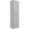 Elton 454mm Wall Hung 2 Door Tall Unit - Grey Gloss