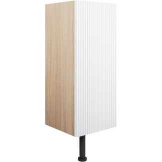 Julia 300mm 1 Door Base Unit - Matt White