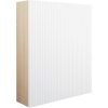 Julia 600mm 2 Door Wall Unit - Matt White