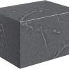 Ellen 600mm Wall Hung Storage Drawer - Grey Marble