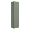 Julia 350mm Wall Hung 1 Door Tall Unit - Matt Reed Green