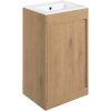 Celine 510mm Floor Standing Unit Inc. Basin - Seville Oak
