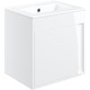 Celine 510mm Wall Hung Unit Inc. Basin - White Gloss