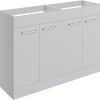 Meja 1180mm Floor Standing 2 Door Basin Unit Run (No Top) - Grey Gloss