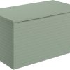 Molly 800mm Wall Hung 1 Drawer Basin Unit & Worktop - Matt Willow Green