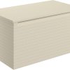 Molly 800mm Wall Hung 1 Drawer Basin Unit & Worktop - Matt Cotton