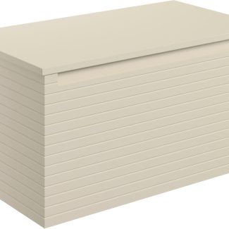 Molly 800mm Wall Hung 1 Drawer Basin Unit & Worktop - Matt Cotton