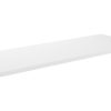 Meja Laminate Worktop (1200x460x18mm) - White Gloss