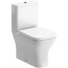 Elsa Short Projection Close Coupled Fully Shrouded WC & Wrapover Soft Close Seat