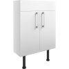 Juni 600mm Slim Basin Unit - White Gloss