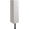 Hedda 200mm Slim Base Unit - Pearl Grey Gloss