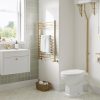 Adam Back To Wall WC & Soft Close Seat w/Brushed Brass Finishes