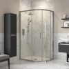 Felix 1000x800mm 2 Door Offset Quadrant - Chrome