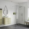 Felix Optional 330mm Rotatable Wetroom Panel (Retrofit) - Chrome