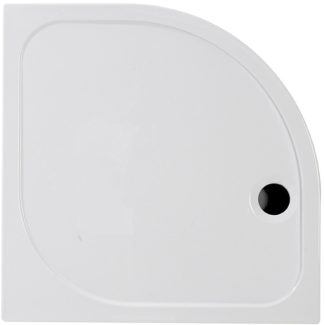 45mm Low Profile 900x760mm Offset Quadrant Tray & Waste (RH)