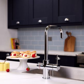 Impromta 3 in 1 Biometric Boiling Water Tap | Polished Chrome Finish