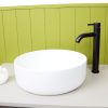 Kumla | High Rise Mono Basin Mixer Tap | Matt Black