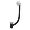 Top- Fix | Bath Waste with Overflow | Chrome Finish