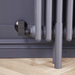 Corner Square Manual Radiator Valve Pack | 15mm x 1/2″ | Anthracite