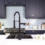 flöde Alta | Single Lever Kitchen Sink Mixer Tap with Swivel Spout | Matt Black Finish