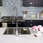 flöde Alta | Single Lever Kitchen Sink Mixer Tap with Swivel Spout | Polished Chrome Finish
