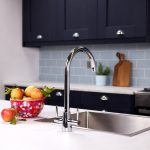 flöde Harstad | Dual Lever Kitchen Sink Mixer Tap with Swivel Spout | Polished Chrome Finish